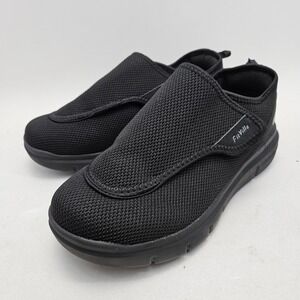 FitVille Rebound Core Womens 11EW Extra Wide Black Mesh Shoes JB-ETWV220231202W